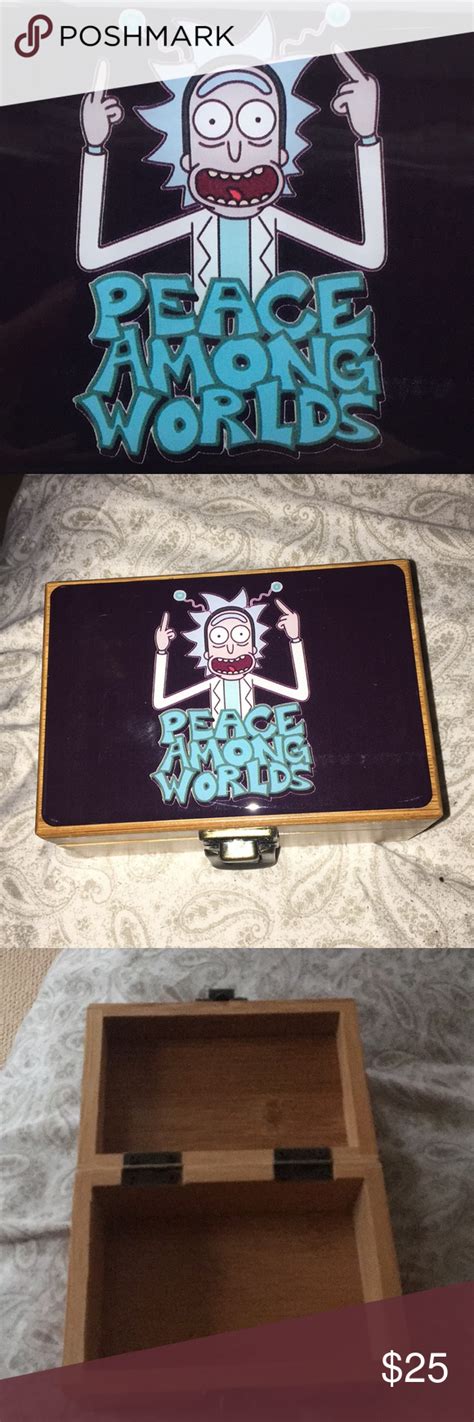 Rick And Morty Box Small Box With Rick And Morty Design On Front