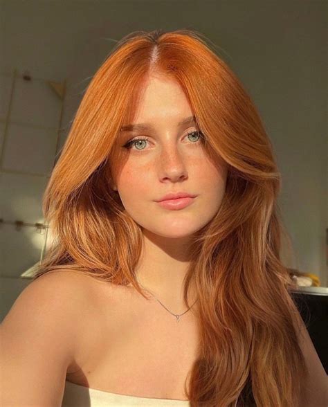 Light Red Hair Dark Red Hair Orange Hair Red Orange Ginger Hair