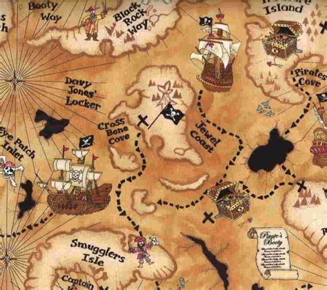 In jake and the great neverland rescue, peter pan guides jake in. Treasure Map Printable | Jake & the neverland pirates birthday | Pinterest | Treasure maps ...