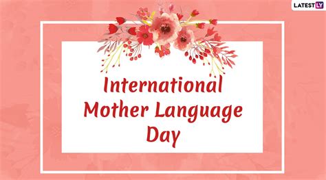 International mother's day is an important occasion that falls on the second sunday of may every year. International Mother Language Day 2020 Date: History ...