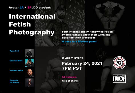 Avatar La Sfldg Present International Fetish Photography — San Francisco Leathermen S