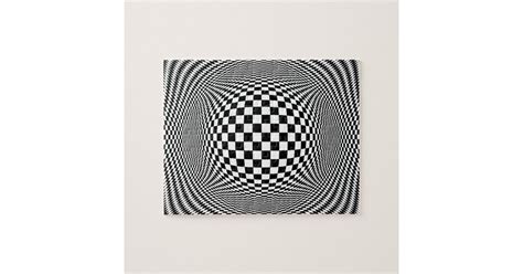 Optical Illusion Checkers Puzzle Zazzle