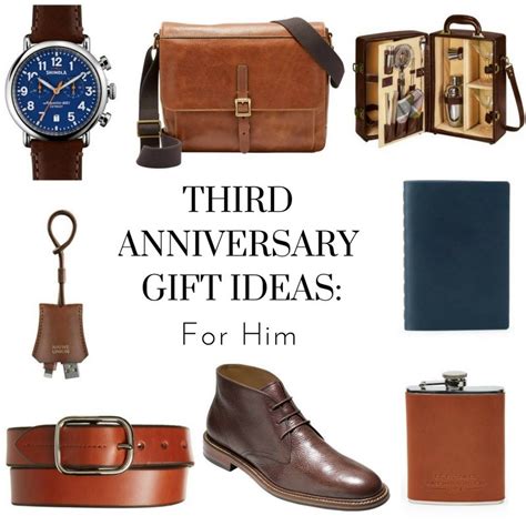 In the holy roman empire, husbands would give their wife a silver. Third Anniversary Gift Ideas - Boston Chic Party