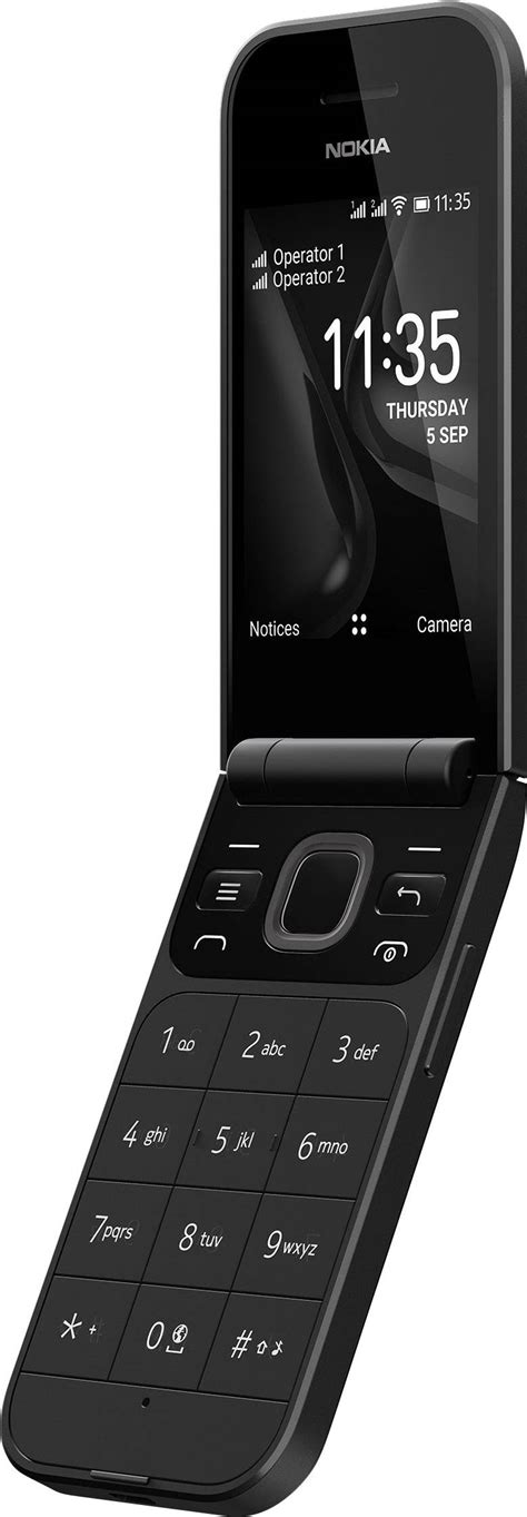Cellulare A Conchiglia Nokia 2720 Flip Nero Conradit