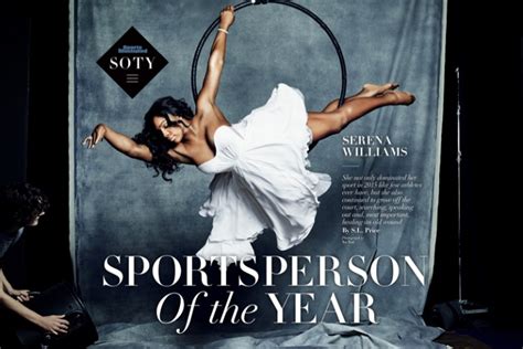 Serena Williams Sports Illustrated 2015 Sportsperson Cover