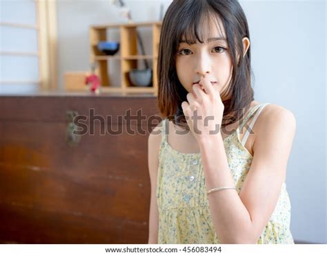 Güzel Ve Seksi Kız Içinde Japon Stok Fotoğrafı 456083494 Shutterstock