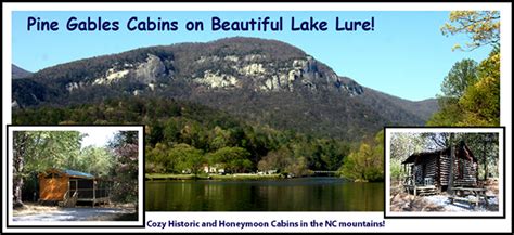 Stroll along the flowering bridge in lake lure. Pine Gables Log Cabins for your Vacation Rental in Lake ...