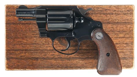 Colt Detective Special Double Action Revolver With Box Rock Island