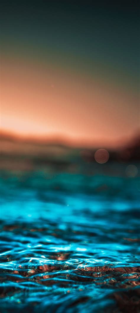 1080x2400 Dawn Depth Of Field Dusk Ocean Sea Sunrise Sunset Water