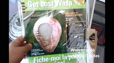 Review Of Get Lost Wasp Youtube