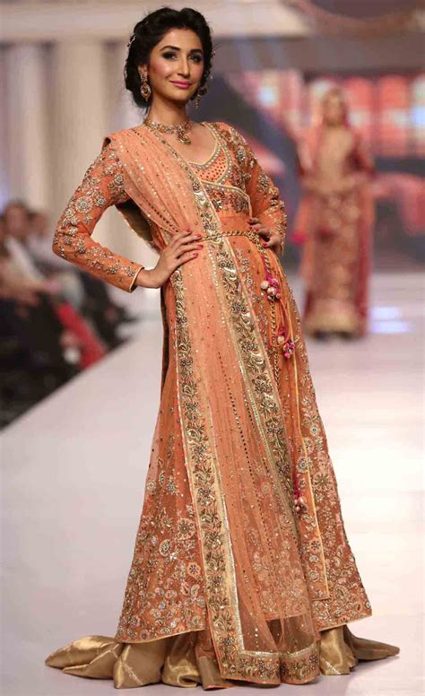 Pakistani Bridal Long Tail Maxi Dress Designs 2024 2025 Fashioneven