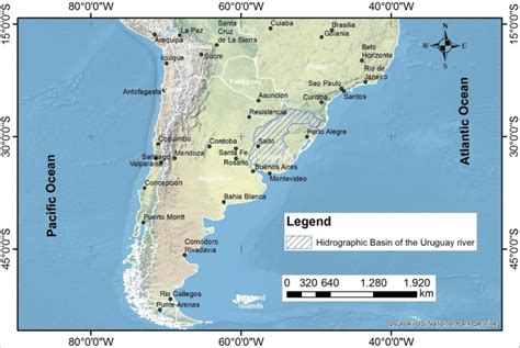 Si boca fuera perfecto, se llamaría hoy es el # diadelanimal en argentina. Map of the location of the Uruguay River basin | Download ...