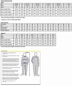 Apt 9 Slim Fit Dress Shirt Size Chart Dresses Images 2022