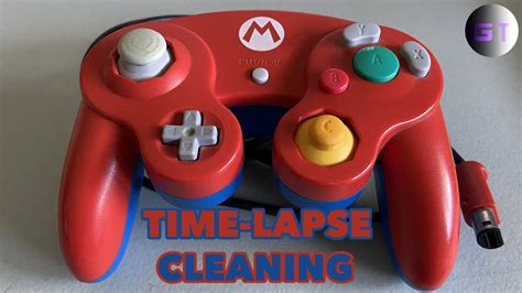 Time Lapse Cleaning A Club Nintendo Mario Gamecube Controller Youtube
