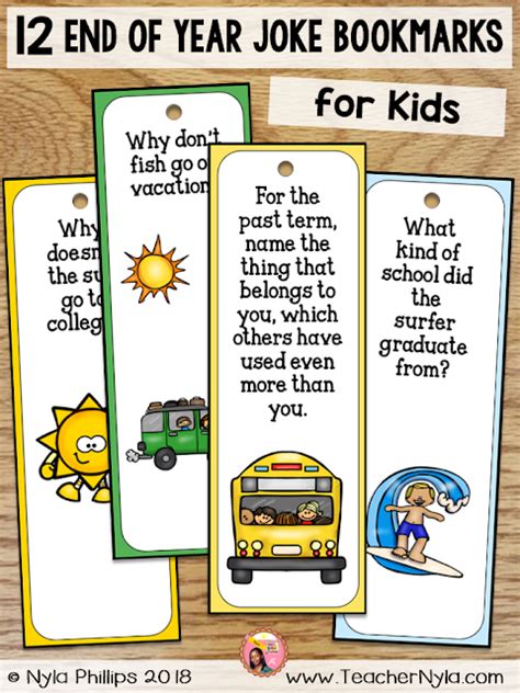 Check spelling or type a new query. End of Year Riddle Bookmarks for Kids | Bookmarks kids, Funny riddles, School riddles