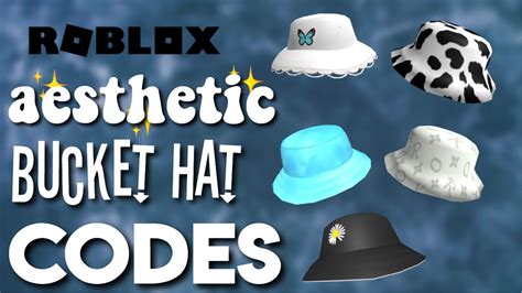 Bloxburg Codes For Hats A More Clear Code Black Bucket Hat Coding