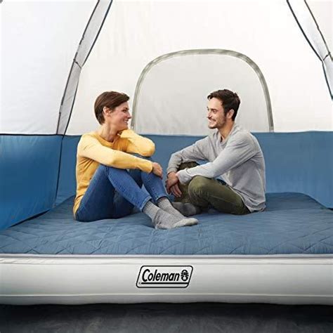 Coleman Inflatable Airbed With Zip On Insulated Mattress Topper