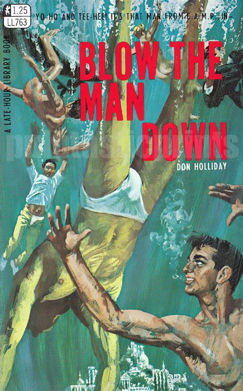 Gay Pulp Art Print Blow The Man Down Vintage Pulp Paperback Etsy