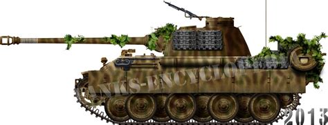 Panzer V Panther Ausfd A And G Tank Encyclopedia Panther Tank