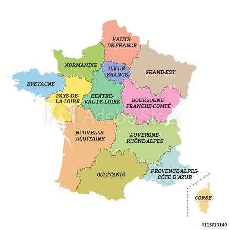 Carte Des Nouvelles Regions De France Lulu La Taupe Jeux Gratuits Images