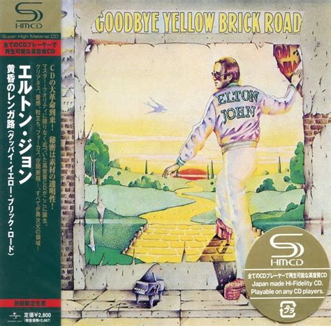 Японские Shm Cd диски Elton John Goodbye Yellow Brick Road 1973