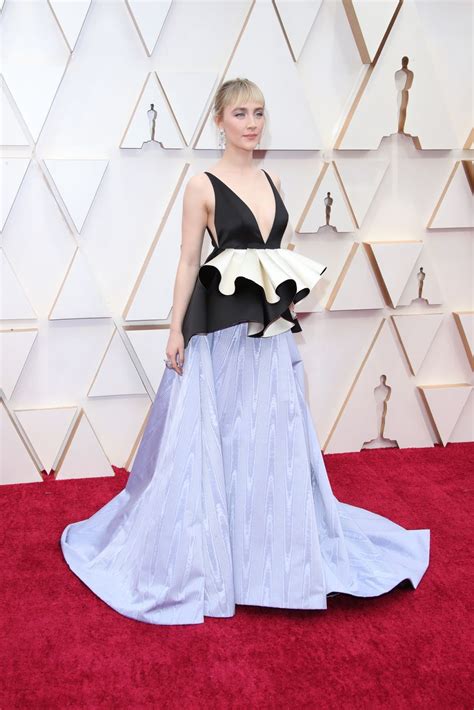 Red Carpet Dresses Saoirse Ronan Oscars 2020