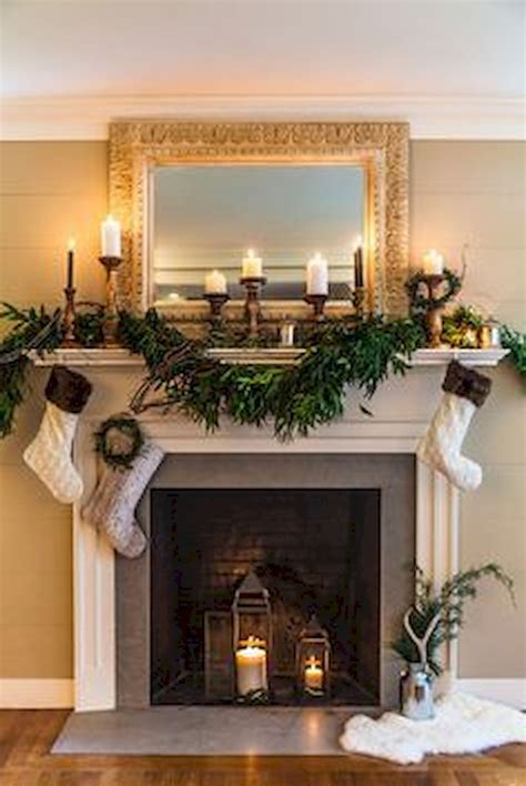 10 Ideas For Decorating Fireplace For Christmas