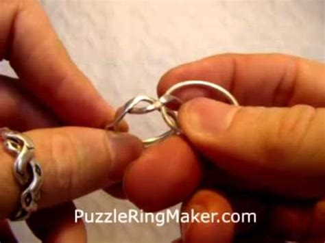 Simple to follow assembly of 5 of our most popular rings. (TRINITY) 3 Band Puzzle Ring Solution - PuzzleRingMaker ...
