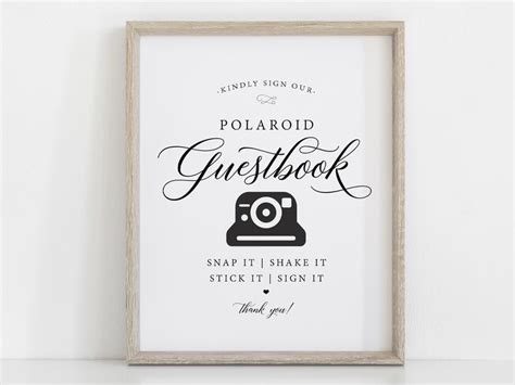 Capture the magic of your special day by entertaining your guests with an instax photo guest book. Polaroid Guest book Sign Wedding Photo Guestbook Sign Photo | Etsy