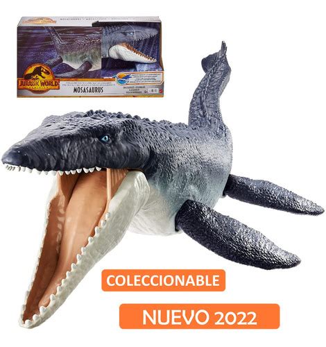 Mosasaurus Original Mosasaurio Jurassic World Dominion 71 Cm Envío Gratis