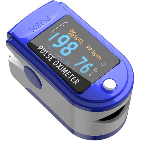 Fingertip Pulse Oximeter Blood Oxygen Meter Spo2 Monitor Blood Oxygen