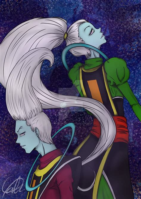 Dragon Ball Super Whis And Vados By Ryukorhaaskaam On Deviantart