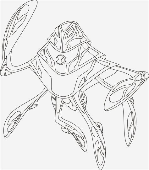 Ben ten omniverse coloring pages. Ben 10 Omniverse para imprimir y colorear ~ Dibujos para Niños
