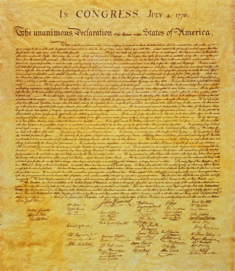 Original Declaration Of Independence American Revolution Continental Congress Pictures