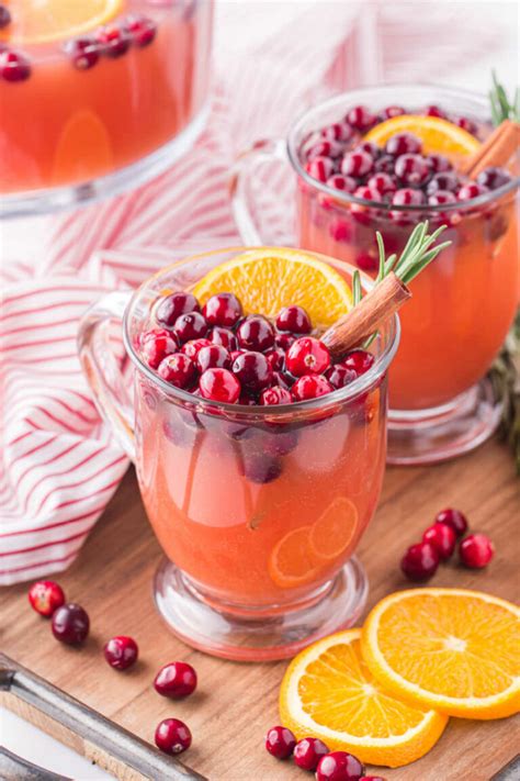 Spiced Cranberry Punch Recipe Simply Stacie