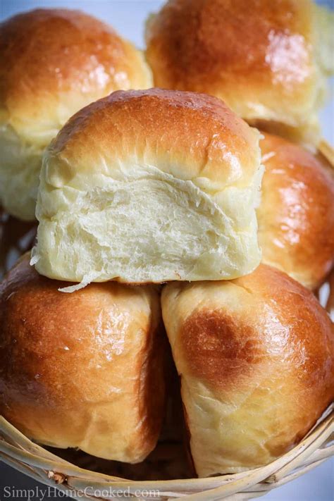 super soft brioche dinner rolls simply home cooked