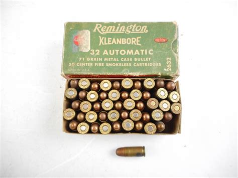 32 Auto Remington Collectible Ammo