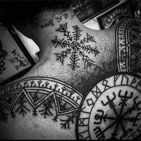 Norse Tattoo Viking Tattoos Vegvisir Polynesian Tattoo Thor Nordic