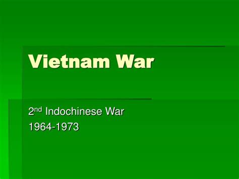 Ppt Vietnam War Powerpoint Presentation Free Download Id3953398