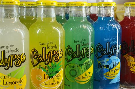 Refreshing Calypso Lemonadesthe Originator Of Flavored Lemonades
