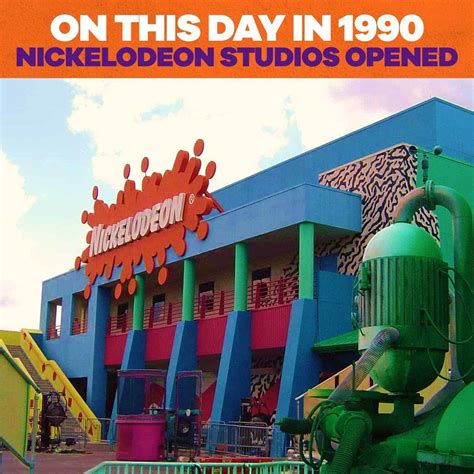 Nickalive On This Day In 1990 Nickelodeon Studios Florida Opens At