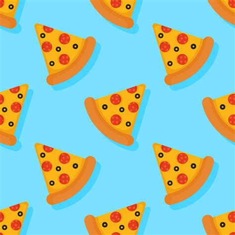 Pizza Pattern Vector Art Icons And Graphics For Free Download