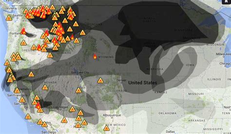 Smoke From Wildfires In Northwest Affects Western States Wildfire Today