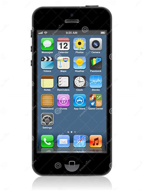 Iphone 5 Vector Editorial Image Illustration Of Isolated 26599665