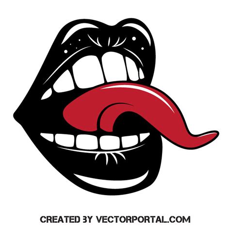 Mouth And Tongue Clip Artai Royalty Free Stock Svg Vector And Clip Art