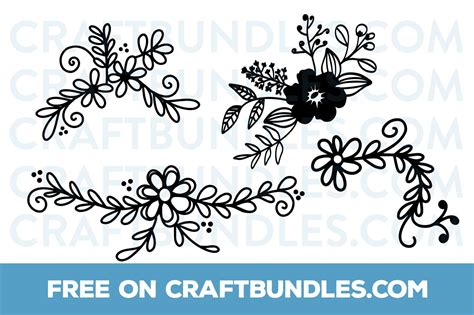 37+ Free Floral Svg Gif Free SVG files | Silhouette and Cricut Cutting