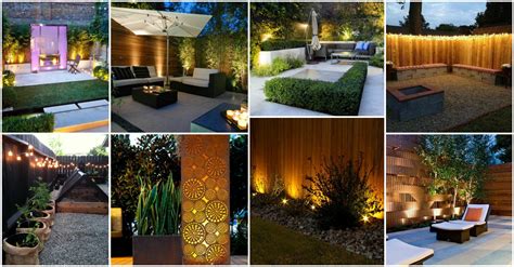 15 Superb Garden Fence Lighting Ideas