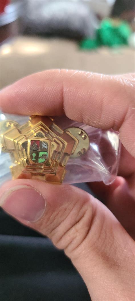 Gold Pentagon Pin Found In Alberta Canada Symbology