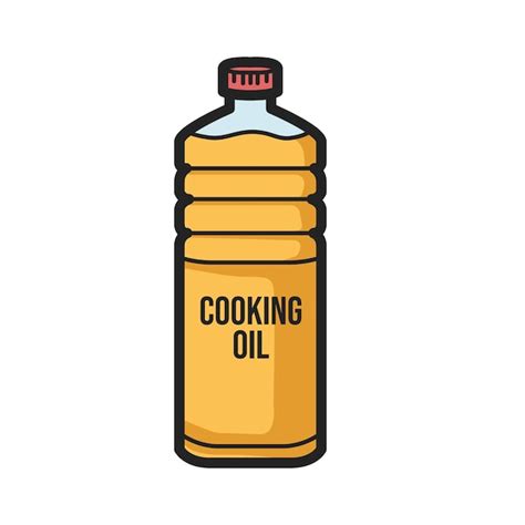 Premium Vector Bottle Of Cooking Oil Clipart