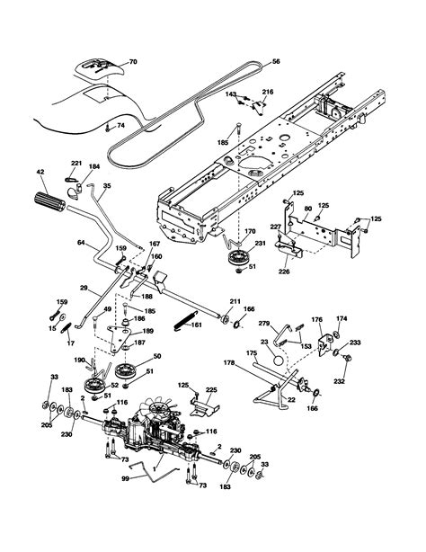 Husqvarna Riding Mower Parts Diagram